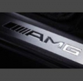 AMG door sill panels, not illuminated